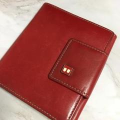 BALLY バリー二つ折り財布 レッド