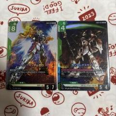 ニュータイプ ライジング LR ガンダムデスサイズ ウイングガンダムゼロ 2枚組