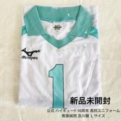 公式 ハイキュー‼︎ 10周年 高校ユニフォーム　青葉城西 及川徹 Ｌサイズ