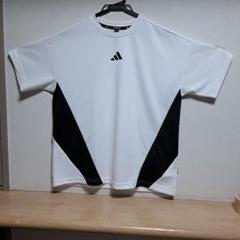 adidas ショートスリーブTシャツ A/S ホワイト/ブラック