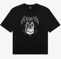 スキズ　EVIL SKZOOポップアップ　ウルフチャン バンチャン　闇T EVIL SKZOO T-SHIRT ウルフチャン バンチャン スキズ ポプスト