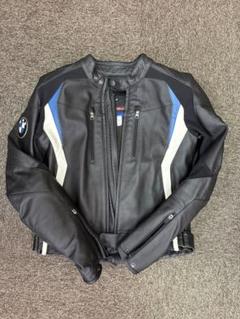 BMW Motorrad レザー ジャケット 黒 青 白 - メルカリ