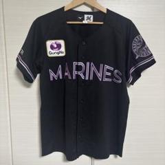 2022 千葉ロッテマリーンズ ブラックサマー ユニフォーム Sサイズ