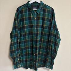 Patagonia FA16 チェックシャツ グリーン