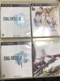 PS3 まとめ売りFINAL FANTASY XIII &アトリエシリーズセットのサムネイル