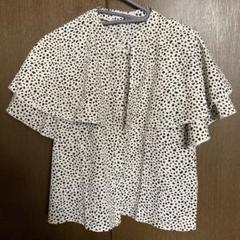 Hudson honey ケープブラウス