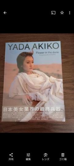 シュリンク未開封　矢田亜希子写真集 : flower in the dune.