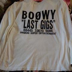 ☆早い者勝ちSALE！☆超レア LAST GIGS BOΦWY Tシャツ