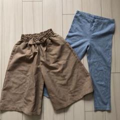 ikka キュロットパンツ 140cm ユニクロ ボトムス　150cm パンツ