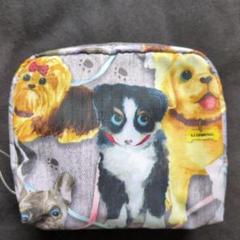 レスポートサック　LeSportsac　犬のイラスト ケース