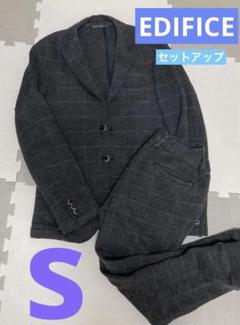 美品✨エディフィス ストレッチ テーラードジャケット アンコン チェック柄 春夏 2025年最新】EDIFICE 柄：チェック テーラードジャケットの人気