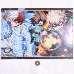僕のヒーローアカデミア ミニクリアファイル　緑谷出久　爆豪勝己　轟焦凍　ホークス 新品 僕のヒーローアカデミア ヒロアカ クリアファイル