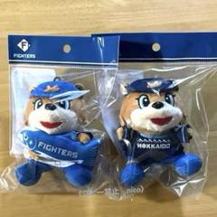鎌スタ カビー　ぬいぐるみキーチェーン　しゃけまる　WLHユニ　ファイターズ