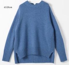 2025年最新】macphee ラムカシミヤ クルーネックプルオーバーの