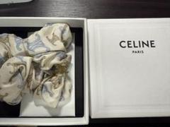 【新品未使用品】CELINEシュシュお値下げ不可 楽天市場】CELINE セリーヌ シュシュ 461ES2SIB.35OH レディース
