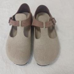 未使用級　BIRKENSTOCK　23　Paris　パリ　Tストラップ　レザー 未使用級 BIRKENSTOCK 23 Paris パリ Tストラップ レザー