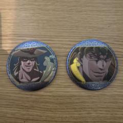 ジョジョの奇妙な冒険　アニメ10周年記念展　　ホルホース　缶バッジ ディオ ジョジョの奇妙な冒険 アニメ10周年記念展 キービジュアルや
