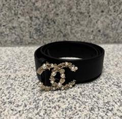CHANEL ベルト パール ココマーク No5