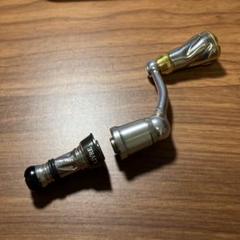 美品　ダイワ用　40mm カスタムハンドル　LIVRE ノブ　ショートバランサー 美品 ダイワ用 40mm カスタムハンドル LIVRE ノブ ショート