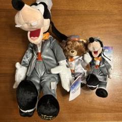 ディズニー　グーフィー　ぬいぐるみ　レトロ　ぬいぐるみバッジ　まとめセット 35周年デザインも豊富！東京ディズニーランド「グーフィー