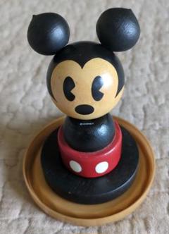 ミッキー ウッド こま 独楽 東京ディズニーランド 置き物