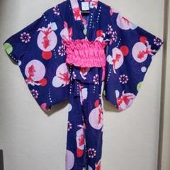 美品⭐︎ エメラルドグリーンカラー　蝶ぼかし　ラメ入り浴衣＆朱赤花模様作り帯 美品⭐︎ エメラルドグリーンカラー 蝶ぼかし ラメ入り浴衣＆朱