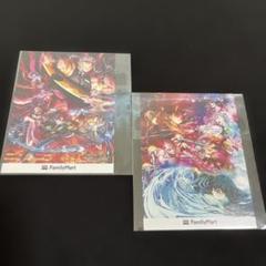 FamilyMart アニメキャラクター ステッカー 2枚セット