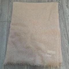 Chloe クロエ♡大判ストール UV加工 手洗い可能 ブラウン系 Chloe クロエ♡大判ストール UV加工 手洗い可能 ブラウン系