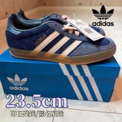 新品未使用adidas GAZELLE INDOOR 240 ブラック/ミント 未使用新品！adidas GAZELLE INDOOR ブラック × ミント - メルカリ