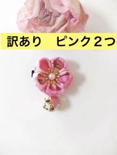 つまみ細工 髪飾り 2個セット すず 卒業式 七五三 成人式 ヘアアクセサリー