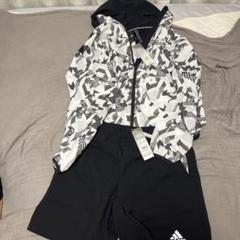 adidasAEROREADY ジャケット・ショートパンツセット新品美品タグ付き