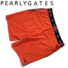 PGG パーリーゲイツ　ハーフパンツ　ナイロン　オレンジ　メンズ　4 M ゴルフ PGG パーリーゲイツ ハーフパンツ ナイロン オレンジ メンズ 4 M