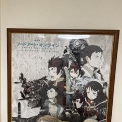 ソードアートオンライン　モザイクアート　ジグソーパズル　完成品　額縁付き Amazon.co.jp: ソードアートオンライン モザイクアート
