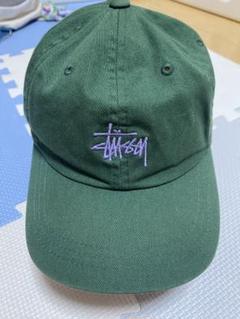 Stussy 緑色 キャップ ストラップバック