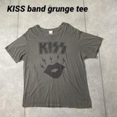 KISSキッスy2k band grunge tee バンドグランジTシャツ L