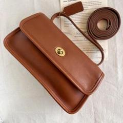 Rare Vintage Coach Geometric Bag Tan
