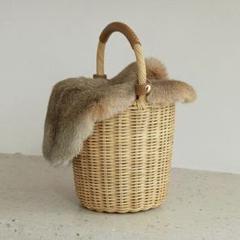 whim gazette The Bagmati FURバスケット Whim Gazette(ウィム ガゼット)の【The Bagmati】FURバスケット