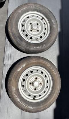 ①軽バン軽トラ ミニキャブ K370 21年145/80R12 2本送料込