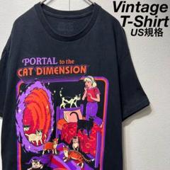 【US規格】希少 STEVEN RHODES プリント Tシャツ ブラック L