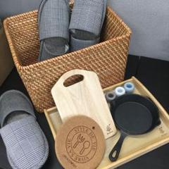 未使用②無印良品 かご カゴ 特大セット バスケット 収納 キッチン雑貨