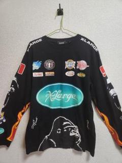 XLARGE ブラック長袖Tシャツ 期間限定にて出品