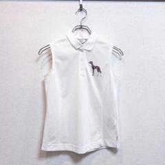 【美品】adabat アダバット ノースリーブ ポロシャツ レディース ゴルフ