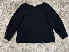 NATURAL BEAUTY BASIC 黒 長袖シャツ Lサイズ