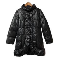 【未使用】esche エッシュ ダウンコート 44 黒 未使用】esche エッシュ ダウンコート 44 黒 - メルカリ