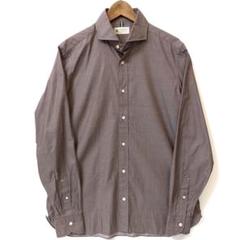美品 LUIGI BORRELLI イタリア製 定価40,000程 ハンドメイド