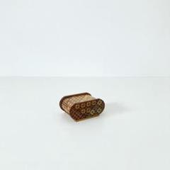 【アンティーク】昭和レトロ 民芸品 寄木細工 鶯 木製 蛇腹式 小物入れ 古道具 Amazon.co.jp: ヴィンテージ昭和レトロ箱根寄木細工引き出し蛇腹