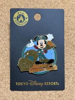 ディズニー センターオブジアース ミッキー ピンバッチ