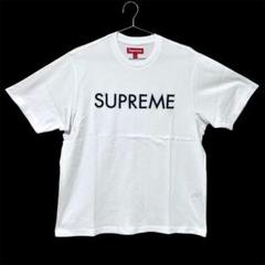 Supreme 刺繍ロゴ ホワイト 長袖 Tシャツ Lサイズ 1240001668722_1.jpg