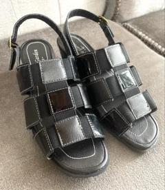 East Garden カジュアルサンダル L 通気性 伸縮性 ブラック 上品❷のサムネイル