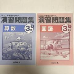 ジュニア算数シリーズ 3年生 教材セット　ゆ四谷大塚 四谷大塚NET 教材